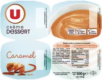 Mängden socker i Crème dessert saveur caramel
