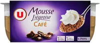 Mängden socker i Mousse Liégeoise Saveur Café