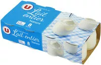 Mängden socker i Yaourts nature au lait entier