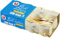 Mängden socker i Yaourt au lait entier à la vanille