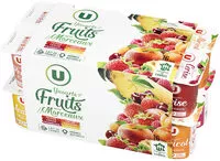 Mängden socker i Yaourt aux morceaux de fruits panachés