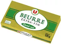 Mängden socker i Beurre demi sel