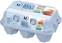 Mängden socker i 6 gros oeufs datés du jour de ponte