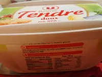 Mängden socker i beurre tendre doux