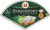 Mängden socker i Roquefort AOP au lait cru de brebis 32% matière grasse