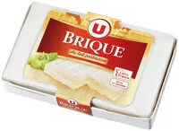 Mängden socker i Fromage Brique au lait de vache pasteurisé 32%MG