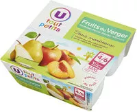 Mängden socker i Pots pour bébé dessert pomme fruits du verger