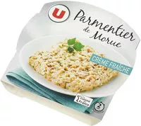 Mängden socker i Parmentier de morue à la crème fraîche