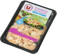 Mängden socker i Crevette décortiquée nature