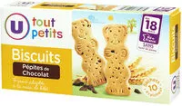Mängden socker i Biscuits pépites de choco d.18 mois