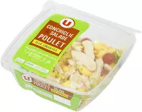 Mängden socker i Salade pâtes poulet et crudités