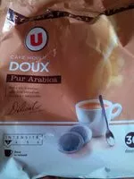 Mängden socker i Café doux dosettes U
