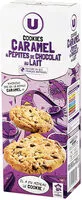 Mängden socker i Cookies goût caramel pépites de chocolat au lait
