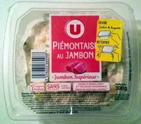 Mängden socker i Piémontaise au jambon