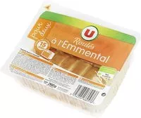 Mängden socker i Roulés au fromage d'emmental