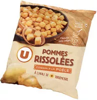 Mängden socker i Pommes rissolées