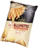 Mängden socker i Pommes allumettes