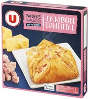 Mängden socker i Paniers feuilletés jambon fromage