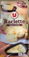 Mängden socker i Raclette sans croûte pasteurisé en tranches 28% de matière grasse