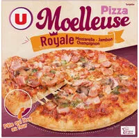 Mängden socker i Pizza moelleuse Royale fromage jambon champignons surgelée