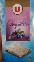 Mängden socker i Chocolat blanc mytrilles