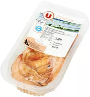 Mängden socker i Crevette cuite, calibre 50/70