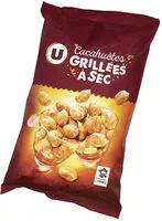 Mängden socker i Cacahuètes Grillées à Sec