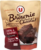 Mängden socker i Préparation pour brownies pépites chocolat