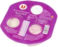 Mängden socker i Assiette tartinable 3 saveurs houmous tarama tzatziki