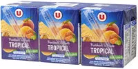 Mängden socker i Fraîcheur de fruit tropical riche en fruits