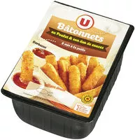 Mängden socker i Bâtonnet de poulet et son duo de sauces
