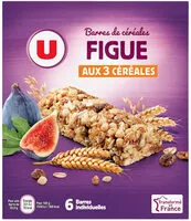 Mängden socker i Barres de céréales Figue