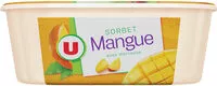 Mängden socker i Sorbet à la mangue