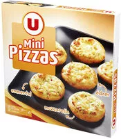 Mängden socker i Mini pizza édam, mozzarella et emmental