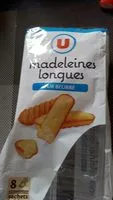 Mängden socker i Madeleines longues