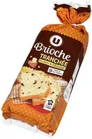 Mängden socker i Brioche tranchée aux pépites de chocolat