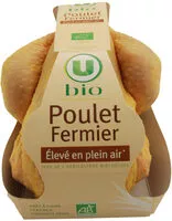Mängden socker i Poulet fermier jaune prêt à cuire