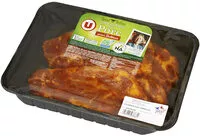 Mängden socker i Côte de porc échine barbecue