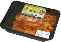 Mängden socker i Poitrine de porc tranchée barbecue