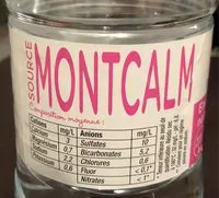 Mängden socker i Eau minerale naturelle