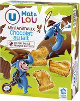 Mängden socker i Mini animaux nappés chocolat lait