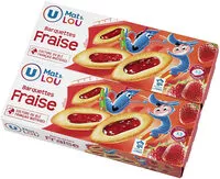 Mängden socker i Barquettes à la fraise