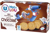 Mängden socker i Mini biscuits fourrés ronds parfum chocolat