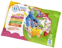 Mängden socker i Mini gélifiés assortis