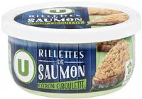 Mängden socker i Rillettes de saumon citron et ciboulette