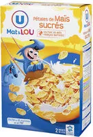 Mängden socker i Pétales de maïs glacés au sucre