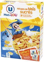 Mängden socker i Pétales de maïs glacés au sucre