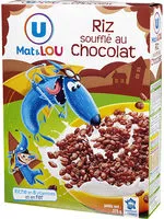 Mängden socker i Riz soufflé enrobé de chocolat