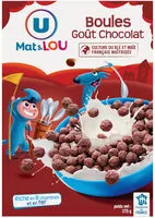 Mängden socker i Boules de céréales goût chocolat
