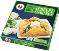 Mängden socker i Paniers feuilletés au chèvre épinards